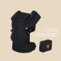 Preview: Bowie Baby Carrier Black Minimal